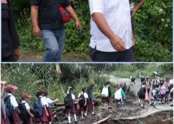 Mangapul Purba Desak Gubsu: Jalan Provinsi di Dusun 6 Buttu Ganjang Putus Total, Segera Alokasikan Anggaran Darurat!