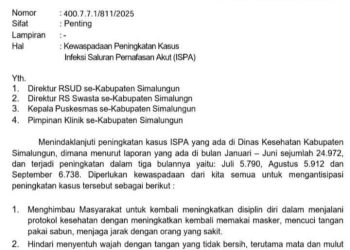 Waspada! Kasus ISPA di Simalungun Meningkat, Dinkes Imbau Warga Kembali Pakai Masker