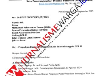 PACS Adukan Anggota DPR RI Bane Raja Manalu ke MKD: Dituding Kaburkan Sejarah dan Klaim Tanah Adat Ilegal