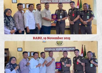 Perkuat Sentra Gakkumdu, Bawaslu Simalungun Audiensi ke Kejaksaan Negeri Simalungun