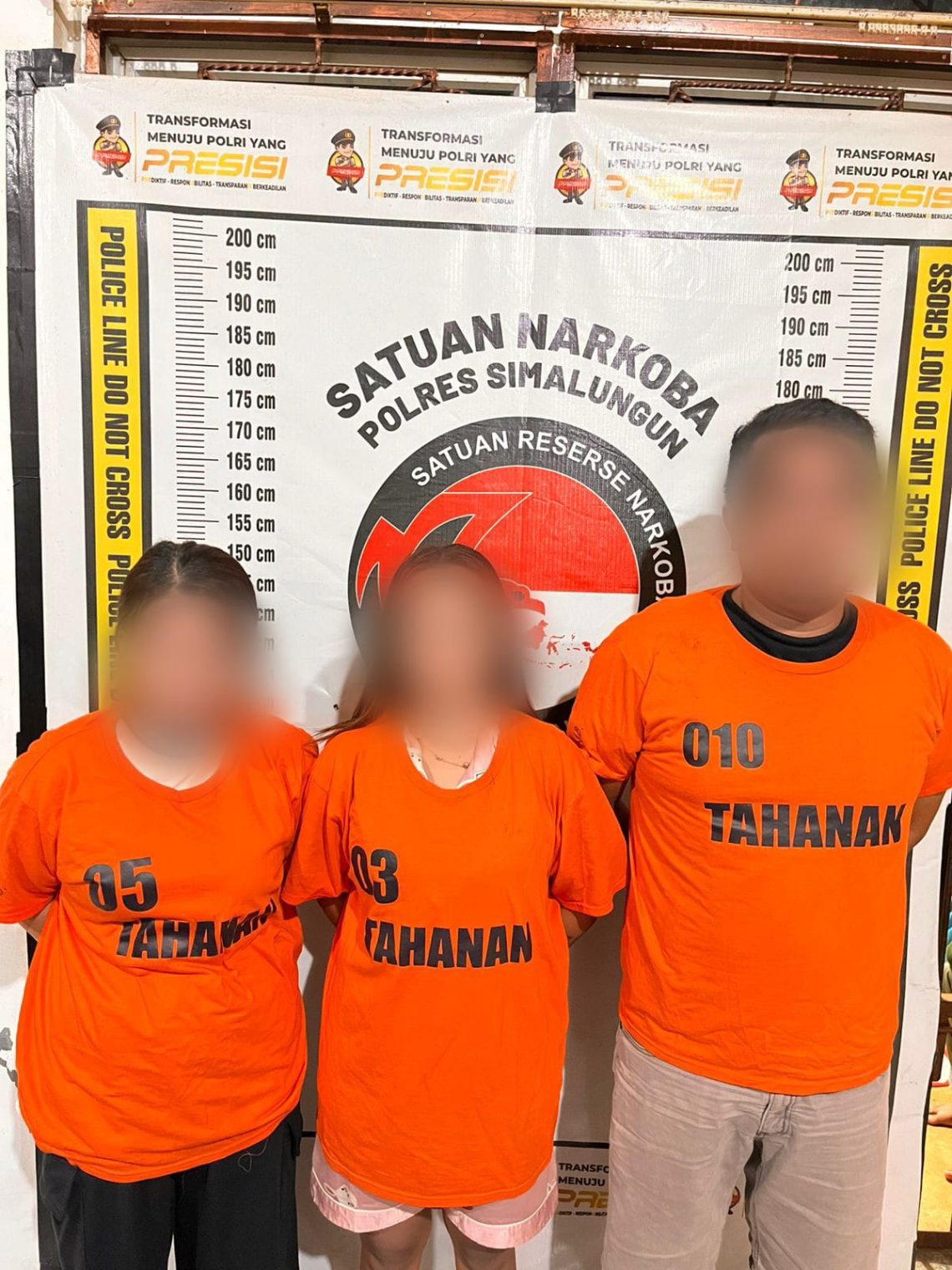 Sat Narkoba Polres Simalungun Ringkus Tiga Pengedar Ekstasi, 10 Pil Tengkorak Pink Disita