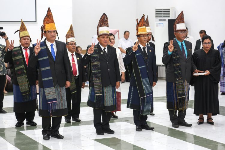 Sekda Lantik 20 Pejabat Tinggi Pratama, Hamzah Fanshuri Damanik Pimpin Dinas Pariwisata Pematangsiantar