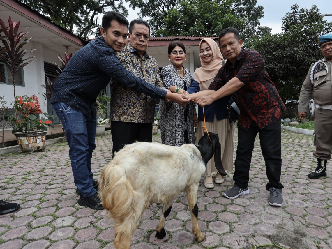 Gelar Pemenang HKG PKK Sumut, Pemko Siantar Beri Hadiah Unik Berupa Kambing untuk Ketahanan Pangan