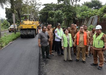 Jalan AMD Selesai Direhabilitasi, Wali Kota Wesly Desak Terminal Tanjung Pinggir Segera Beroperasi