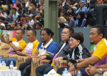 Wesly Silalahi Resmi Menutup Open Turnamen Bola Voli KONI Pematangsiantar Cup 2025