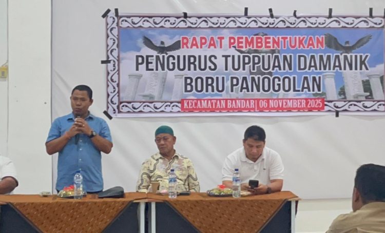 TDBP Kecamatan Bandar Resmi Terbentuk, Diharapkan Bebas Politik dan Pulihkan Marwah Damanik