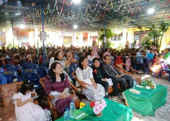 Rayakan Natal Penuh Kehangatan, SD Negeri Percontohan Pematangsiantar Perkuat Karakter Generasi Emas