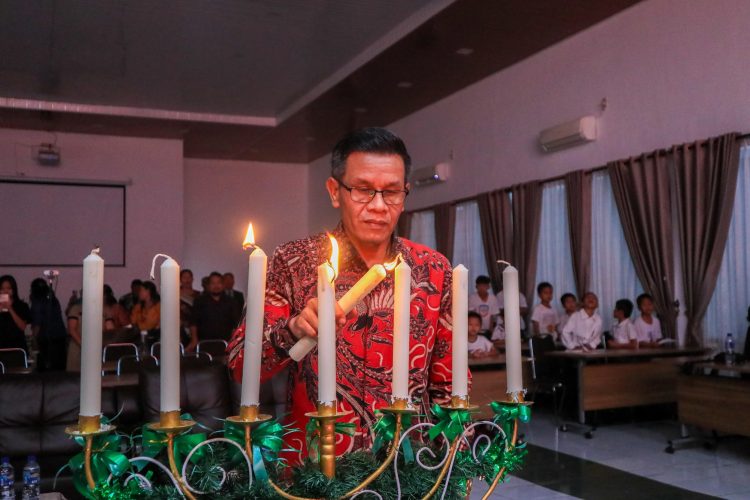 Natal PGPI-P Pematangsiantar Meriah, Diwarnai Donor Darah dan Tanam 10 Ribu Bibit Pohon Buah