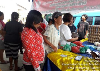 Pemko Pematangsiantar Buka Pasar Murah, Masyarakat Antusias