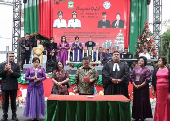 Perayaan Natal Pemko Pematangsiantar Berlangsung Hikmah