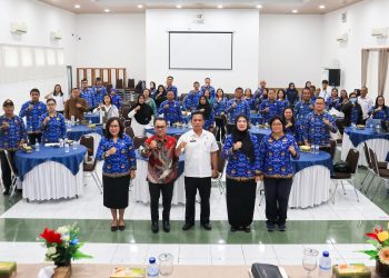 Junaedi Antonius Sitanggang SSTP Buka Rapat Koordinasi (Rakor) Tim Koordinasi Penanggulangan Kemiskinan