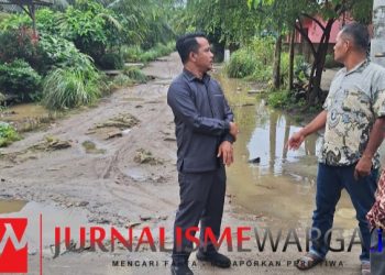 Tindak Lanjut Cepat Reses, Mantan Pangulu dan Pangulu Silou Paribuan Tinjau Langsung Jalan Rusak Keluhan Warga