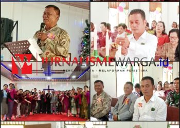 Natal UPTD Pendidikan Silou Kahean, Ratusan Guru Diingatkan Menjadi Tokoh Teladan yang Berintegritas