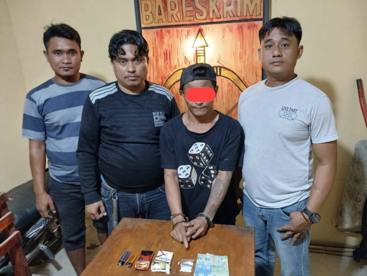 Pimpin Penangkapan Residivis Sabu, Kanit Reskrim Polsek Bosar Maligas IPDA Roy Sunggu Berhasil Amankan ‘Pemain Lama