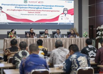 Teken Perjanjian Kinerja 2026, Wali Kota Wesly Silalahi Ingatkan OPD: Kerja Harus Terukur, Bukan Sekadar Rutinitas!