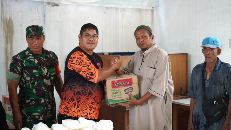Korban Puting Beliung Mendapatkan Bantuan Sembako dari Pemko Pematangsiantar