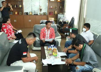 Sekda Kota Pematangsiantar Terimas Audiensi HMI