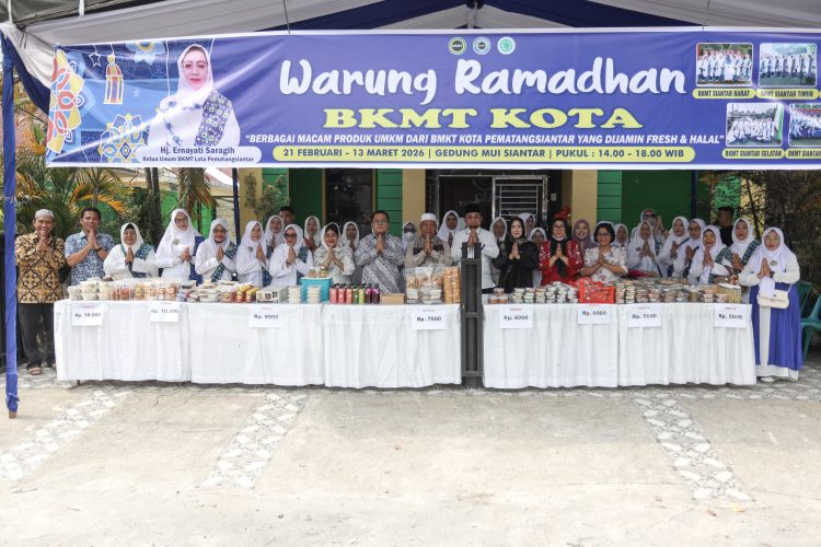 Wali Kota Hadiri Pembukaan Warung Ramadhan PD BKMT Pematangsiantar