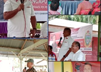 Duduk Bersama di Dua Nagori, Mangapul Purba Serap Aspirasi, Warga : Jalan Sinasih – Damakitang Rusak Parah Minta Segera Diperbaiki
