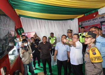 Pastikan Mudik Aman, Wali Kota Wesly Silalahi dan Forkopimda Tinjau Pos Pam & Beri Semangat Petugas