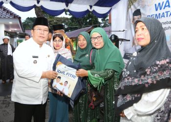 Buka Puasa Bersama BKM dan Ormas Islam, Wali Kota Wesly Silalahi: Jadikan Masjid Tempat Nyaman Bagi Pemudik