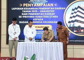 Pemko Pematangsiantar Serahkan LKPD Unaudited TA 2025 ke BPK RI, Wesly Silalahi Optimis Raih Opini WTP