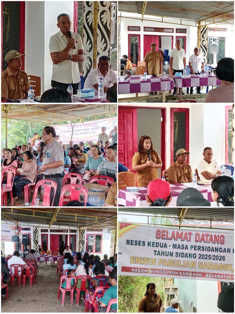Serap Aspirasi di Bongguran Kariahan, Anggota DPRD Simalungun Erwin Parulian Saragih Fokus pada Perbaikan Infrastruktur Jalan
