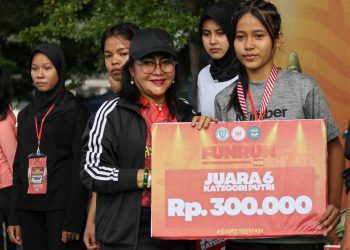 Meriahkan HUT ke-155 Siantar, Ratusan Peserta Jelajahi Rute 7 KM dalam Fun Run 2026 PEMATANGSIANTAR –