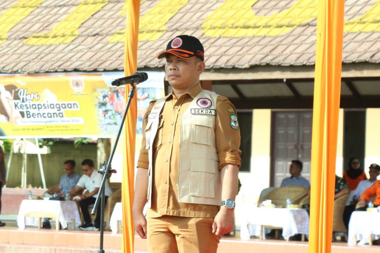 Pematangsiantar Siaga! Sekda Junaedi Pimpin Apel Kesiapsiagaan: Keselamatan Adalah Hasil Kesiapan
