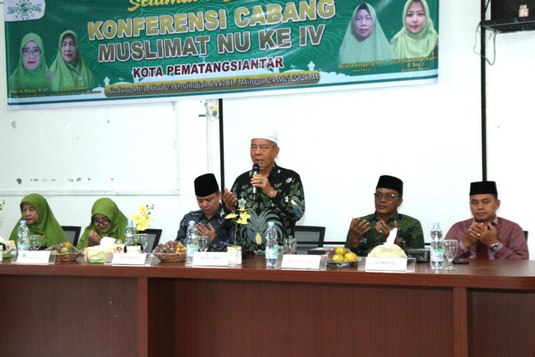 Buka Konferensi Ke-IV Muslimat NU, Pemko Pematangsiantar Apresiasi Peran Strategis Perempuan Moderat