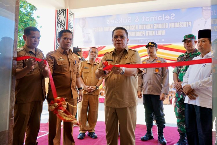 Resmikan Kantor Camat Siantar Barat yang Baru, Wali Kota Wesly Silalahi: Jangan Gedungnya Saja yang Bagus!