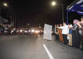 Gema Takbir Berkumandang, Wali Kota Wesly Silalahi Lepas Pawai Idul Adha 1447 H di Jalan Merdeka