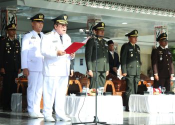Pimpin Upacara Hari Lahir Pancasila 2026, Wali Kota Wesly Silalahi Bacakan Pidato Kepala BPIP: Pancasila adalah Jangkar Moral