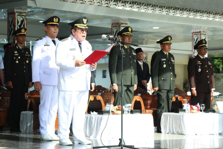 Pimpin Upacara Hari Lahir Pancasila 2026, Wali Kota Wesly Silalahi Bacakan Pidato Kepala BPIP: Pancasila adalah Jangkar Moral