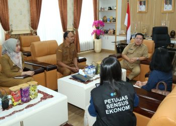 Terima Petugas BPS di Balai Kota, Wali Kota Wesly Silalahi Awali Sensus Ekonomi 2026 di Pematangsiantar