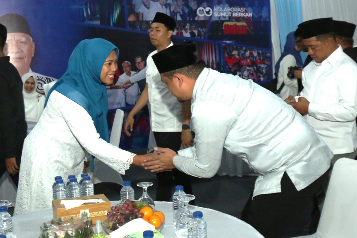 Wakili Wali Kota, Herlina Pompa Semangat Kafilah Siantar di Pembukaan MTQN ke-40 Tingkat Sumut