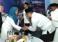 Wakili Wali Kota, Herlina Pompa Semangat Kafilah Siantar di Pembukaan MTQN ke-40 Tingkat Sumut
