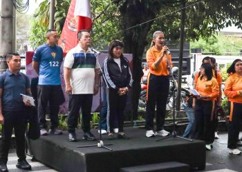 Semarak HUT ke-80 Bhayangkara, Ribuan Warga Padati CFD dan Olahraga Bersama di Lapangan Adam Malik