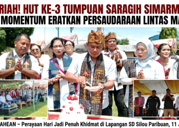 Meriah! HUT ke-3 Tumpuan Saragih Simarmata Jadi Momentum Eratkan Persaudaraan Lintas Marga