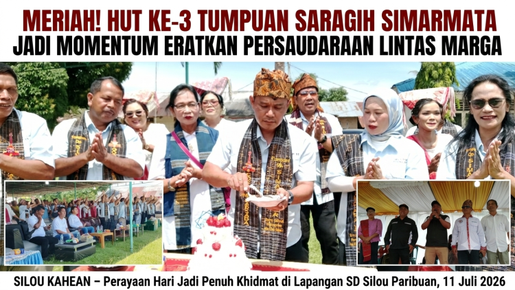 Meriah! HUT ke-3 Tumpuan Saragih Simarmata Jadi Momentum Eratkan Persaudaraan Lintas Marga