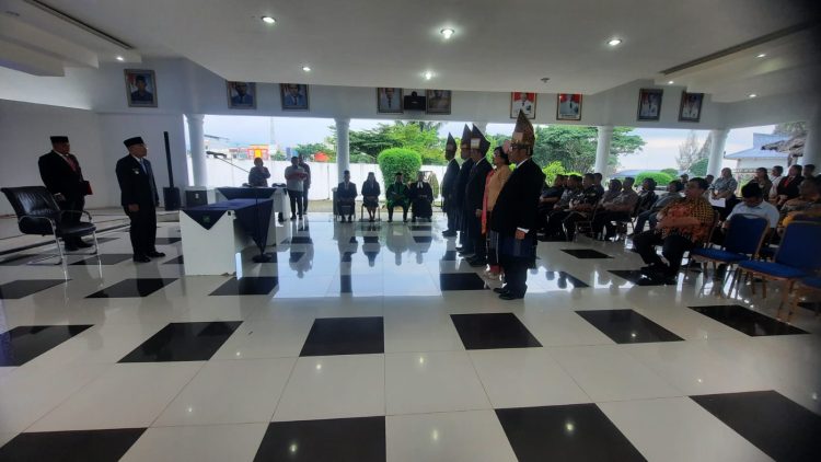 Bupati Simalungun Lantik Lima Pejabat Eselon II, Tekankan Peningkatan Kinerja dan Pelayanan Publik