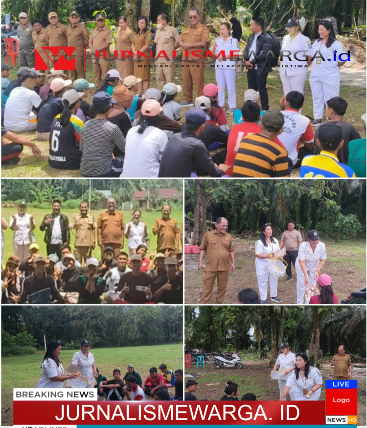 Tinjau Kesiapan Paskibraka Silou Kahean, Camat hingga Orang Tua Berikan Dukungan Penuh