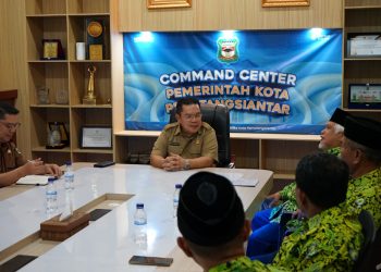 Sambut Silaturahmi DMI, Wali Kota Siantar Apresiasi Peran Dewan Masjid Pertahankan Predikat Kota Toleransi