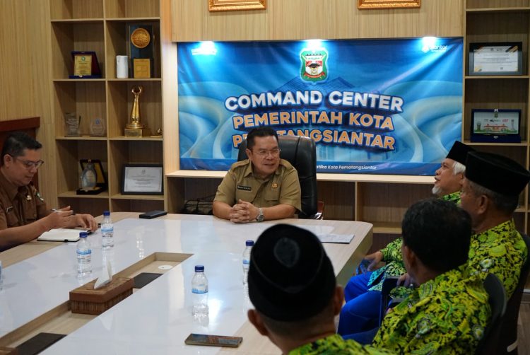 Sambut Silaturahmi DMI, Wali Kota Siantar Apresiasi Peran Dewan Masjid Pertahankan Predikat Kota Toleransi