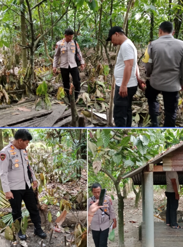 Viral di Facebook Soal Narkoba, Polsek Silou Kahean Periksa Gubuk Mencurigakan