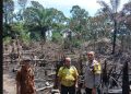 Tanggap Cepat Karhutla, Kapolsek Silou Kahean Perintahkan Personel Verifikasi Titik Hotspot di Nagori Dolok Marawa