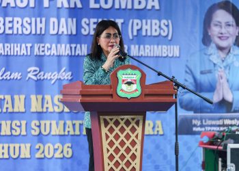 Kelurahan Pematang Marihat Ikuti Evaluasi Lomba PHBS Tingkat Sumut