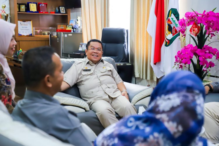 Wali Kota Wesly Terima Silaturahmi BSI, Dorong Penguatan Ekonomi Syariah dan UMKM