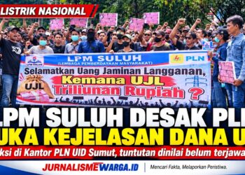 Hari Listrik Nasional, LPM SULUH Kecewa Jawaban PLN UID Sumut Dinilai Belum Menjawab Tuntutan