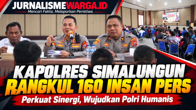 Kapolres Simalungun Rangkul 160 Insan Pers, Perkuat Sinergi Wujudkan Polri Humanis